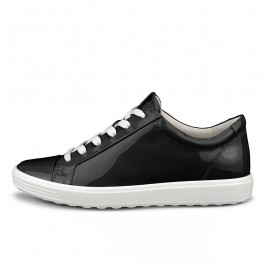 Pantofi casual dama ECCO Soft 7 (Black Patent)